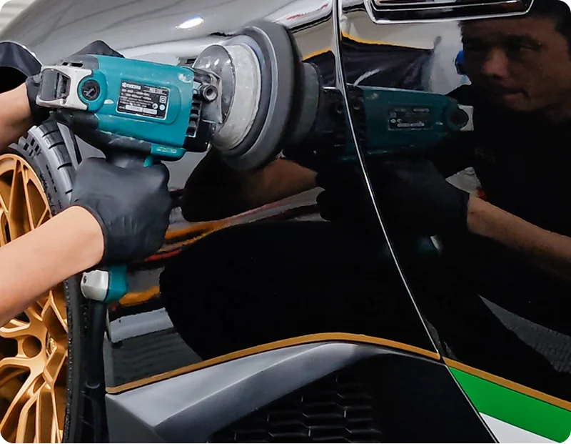 Step 3 - Light Machine Polish